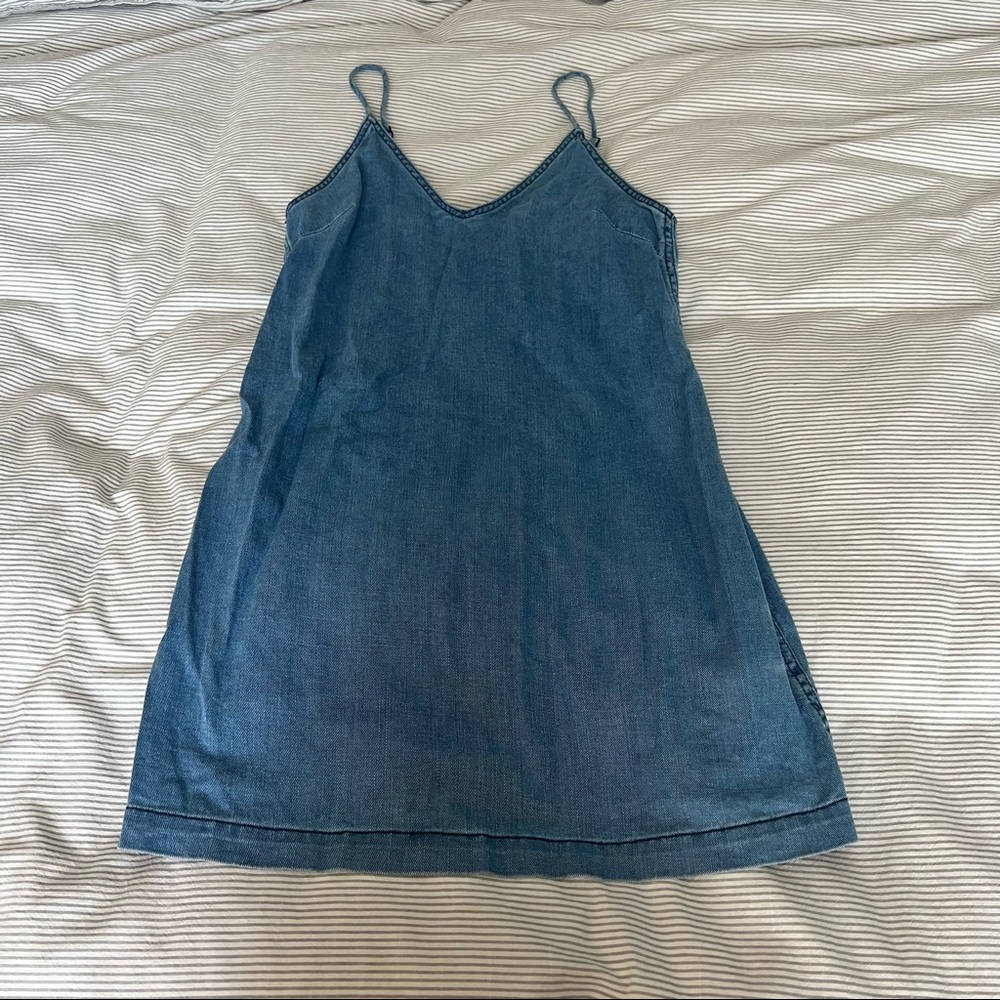 Aritzia Denim Minidress